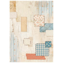 Family - A6 Rice Paper Backgrounds Selection (DFSAK6049) by Stamperia - Craftywaftyshop