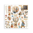 Family - Rub - on Kit (DFLRBX04) by Stamperia - Craftywaftyshop