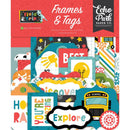 Field Trip 33 Pieces Frames & Tags Ephemera Cardstock by Echo Park - Craftywaftyshop