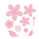 Flower Swirl 5x7 3D Embossing Folder, Stamp & Metal Die Set by Chloes Creative Cards - Craftywaftyshop