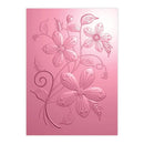 Flower Swirl 5x7 3D Embossing Folder, Stamp & Metal Die Set by Chloes Creative Cards - Craftywaftyshop