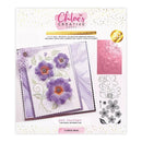 Flower Swirl 5x7 3D Embossing Folder, Stamp & Metal Die Set by Chloes Creative Cards - Craftywaftyshop
