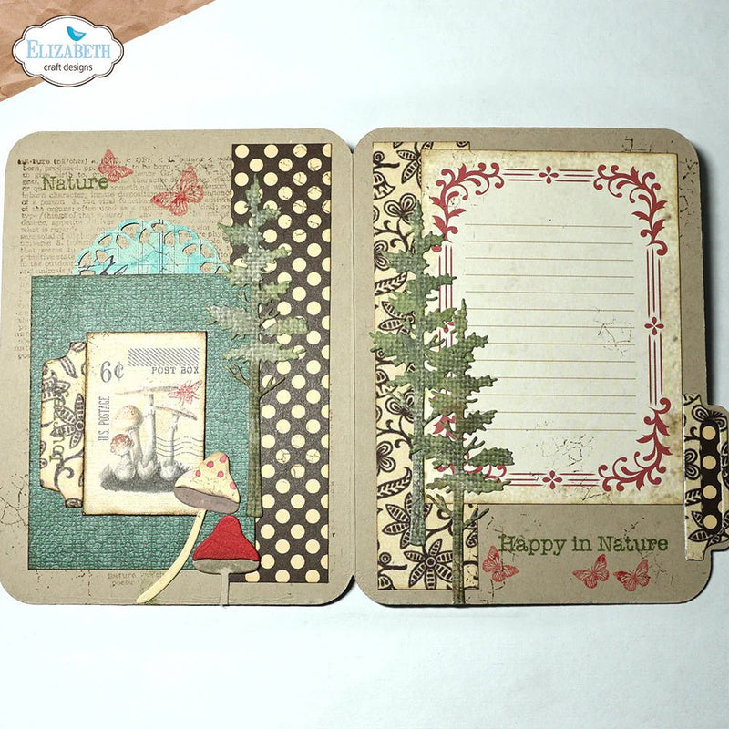 Flowers & Nature Stamp Set by Elizabeth Craft Designs - Craftywaftyshop