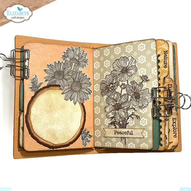 Flowers & Nature Stamp Set by Elizabeth Craft Designs - Craftywaftyshop