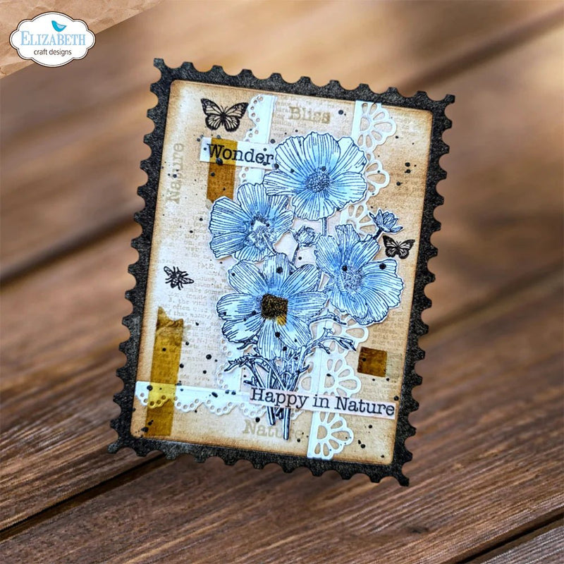 Flowers & Nature Stamp Set by Elizabeth Craft Designs - Craftywaftyshop