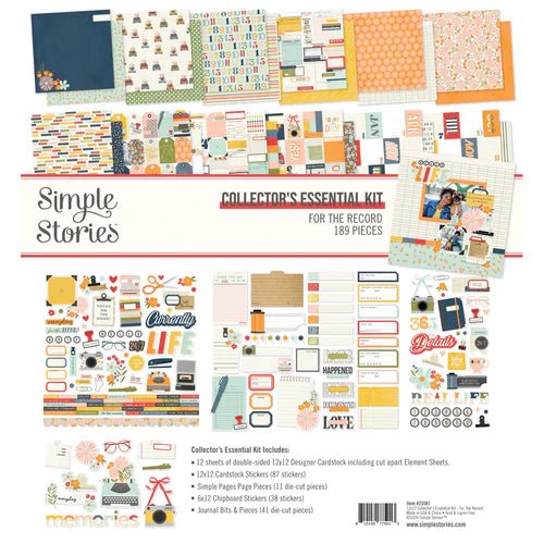 For The Record Collector's Essential Kit by Simple Stories - Craftywaftyshop