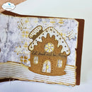Gingerbread House Art Journal Specials by Elizabeth Craft Designs - Craftywaftyshop