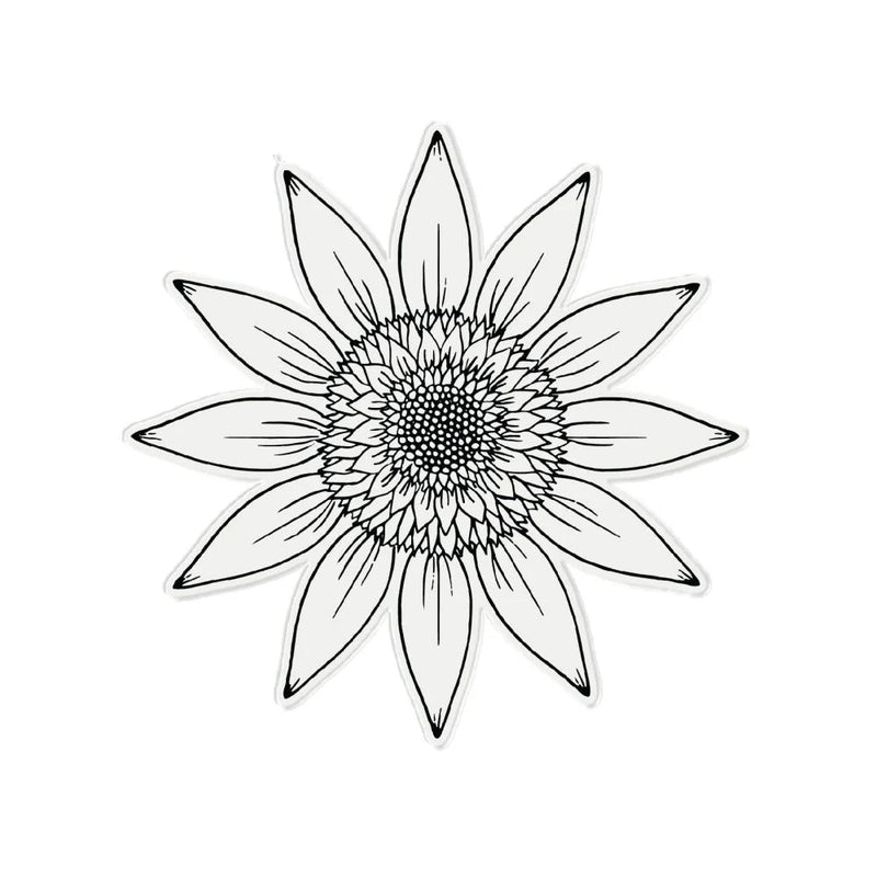 Grande Sunflower Die & Stamp Set by Chloes Creative Cards - Craftywaftyshop