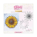 Grande Sunflower Die & Stamp Set by Chloes Creative Cards - Craftywaftyshop