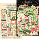 Graphic 45 Sunshine on my Mind Chipboard Tags & Frames Ephemera - Craftywaftyshop