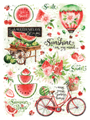 Graphic 45 Sunshine on my Mind Rub - On Transfers - Craftywaftyshop