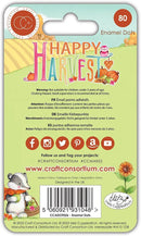Happy Harvest Adhesive Enamel Dots by Craft Consortium - Craftywaftyshop