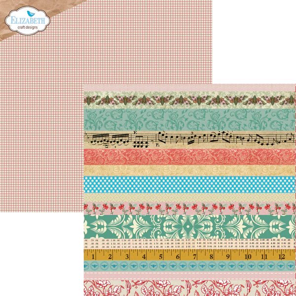 Harmonious Hodgepodge 12 x 12 Card Stock by Elizabeth Craft Designs - Craftywaftyshop