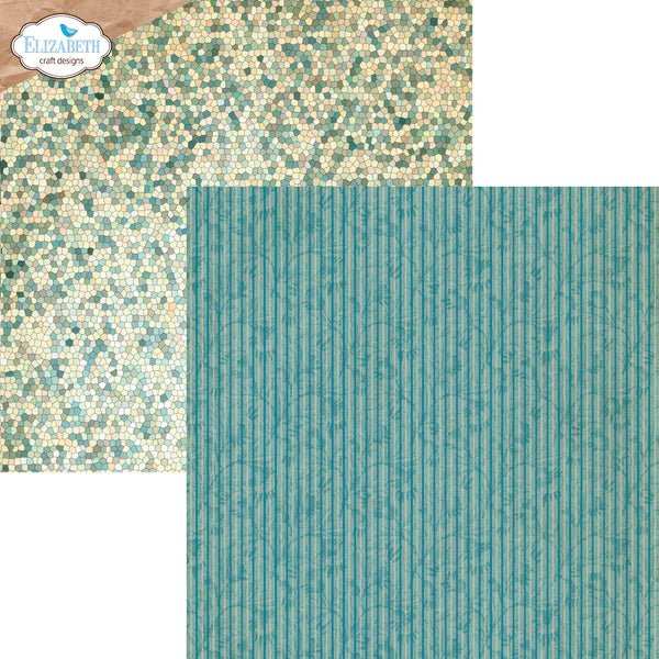 Harmonious Hodgepodge 12 x 12 Card Stock by Elizabeth Craft Designs - Craftywaftyshop
