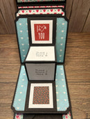 Hearts & Hugs Mini Flip Album Instruction Downloads - Craftywaftyshop