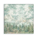 Herbarium Silvae - 12"x12" Double Sided Backgrounds Scrapbooking Pad by Stamperia - Craftywaftyshop