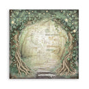 Herbarium Silvae - 12"x12" Double Sided Backgrounds Scrapbooking Pad by Stamperia - Craftywaftyshop