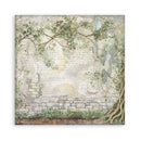 Herbarium Silvae - 12"x12" Double Sided Backgrounds Scrapbooking Pad by Stamperia - Craftywaftyshop