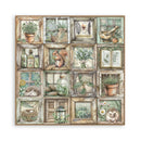 Herbarium Silvae - 12"x12" Double Sided Scrapbooking Pad by Stamperia - Craftywaftyshop