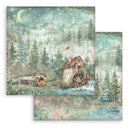 Herbarium Silvae - 12"x12" Double Sided Scrapbooking Pad by Stamperia - Craftywaftyshop