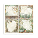 Herbarium Silvae - 12"x12" Double Sided Scrapbooking Pad by Stamperia - Craftywaftyshop