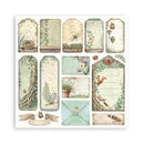 Herbarium Silvae - 12"x12" Double Sided Scrapbooking Pad by Stamperia - Craftywaftyshop