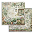 Herbarium Silvae - 12"x12" Double Sided Scrapbooking Pad by Stamperia - Craftywaftyshop