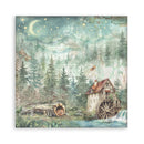 Herbarium Silvae - 12"x12" Double Sided Scrapbooking Pad by Stamperia - Craftywaftyshop