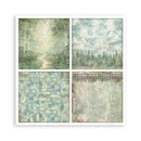 Herbarium Silvae - 12"x12" Single Faced Scrapbooking Pad by Stamperia - Craftywaftyshop