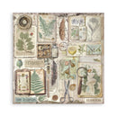 Herbarium Silvae - 12"x12" Single Faced Scrapbooking Pad by Stamperia - Craftywaftyshop