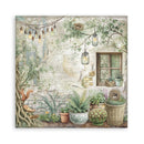 Herbarium Silvae 8"x8" Double Sided Scrapbooking Paper by Stamperia - Craftywaftyshop