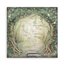 Herbarium Silvae 8"x8" Double Sided Scrapbooking Paper by Stamperia - Craftywaftyshop