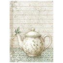 Herbarium Silvae A6 Mini Rice Paper by Stamperia - Craftywaftyshop