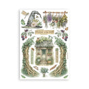 Herbarium Silvae Washi Pad by Stamperia - Craftywaftyshop
