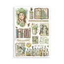Herbarium Silvae Washi Pad by Stamperia - Craftywaftyshop