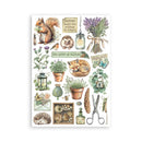 Herbarium Silvae Washi Pad by Stamperia - Craftywaftyshop