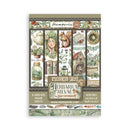Herbarium Silvae Washi Pad by Stamperia - Craftywaftyshop