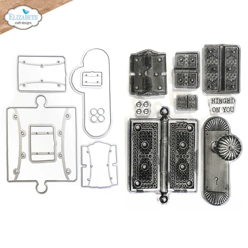 Hinged Stamp and Die Set by Elizabeth Craft Designs - Craftywaftyshop