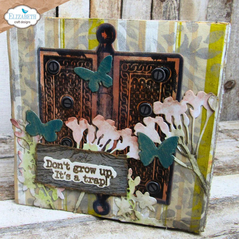 Hinged Stamp and Die Set by Elizabeth Craft Designs - Craftywaftyshop
