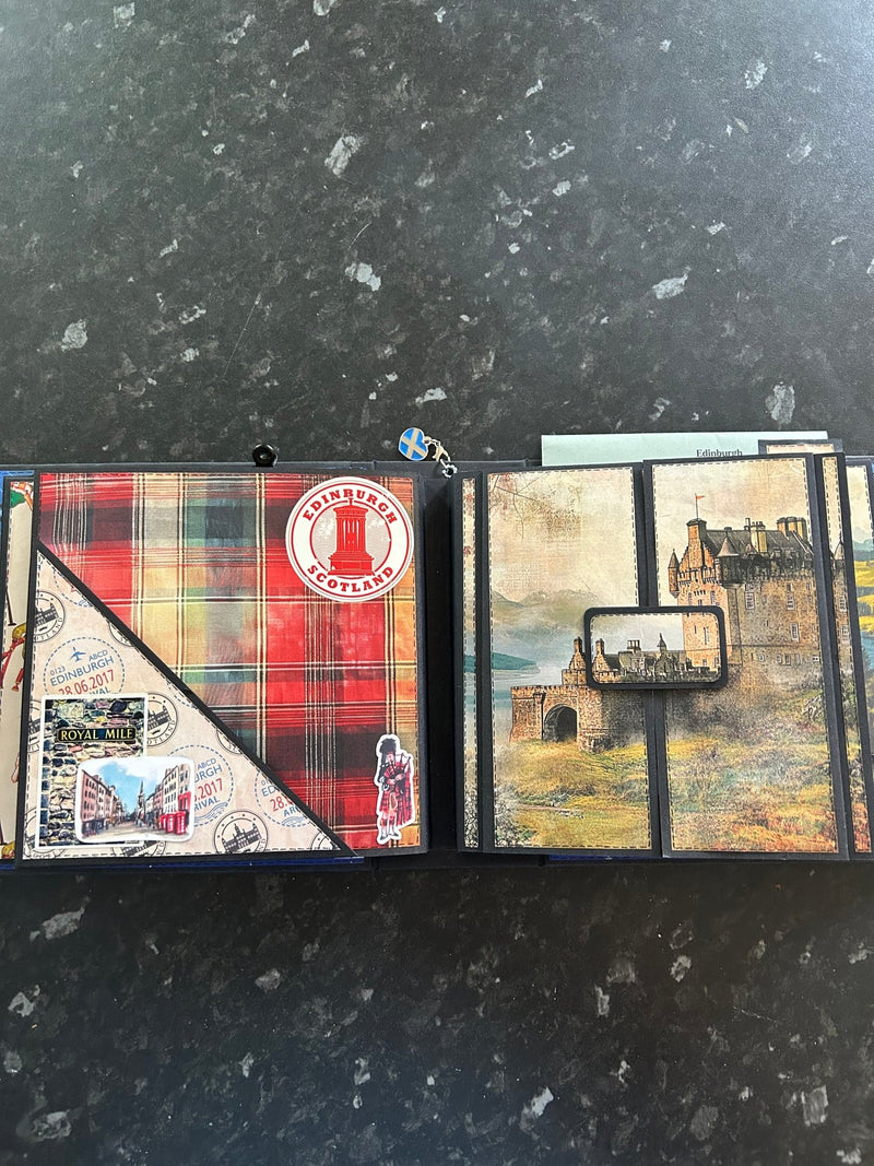 Holiday Memory Album Instructions Download - Craftywaftyshop