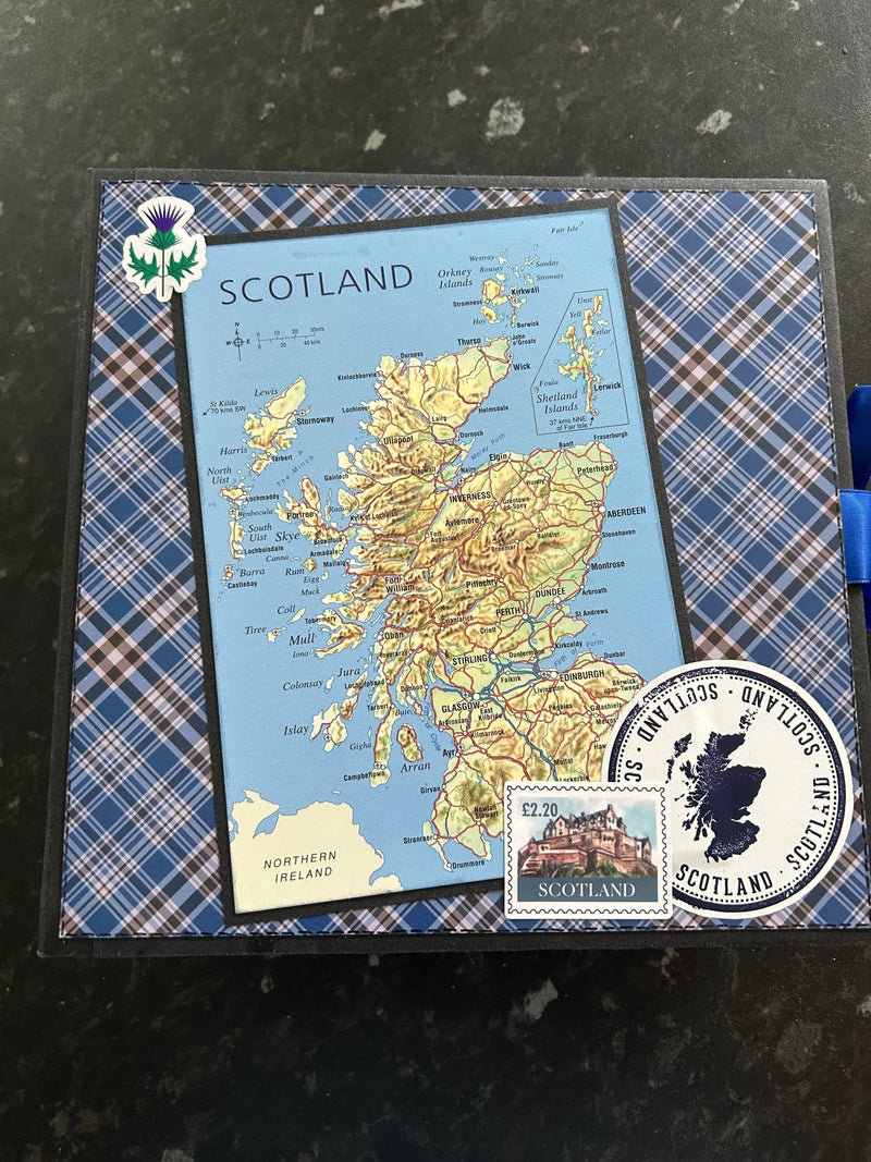 Holiday Memory Album Instructions Download - Craftywaftyshop