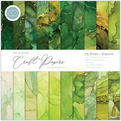 Ink Drops 12 x 12 by Craft Consortium - Craftywaftyshop