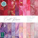 Ink Drops Essential Craft Papers 12" x 12" Paper Pads by Craft Consortium - Craftywaftyshop