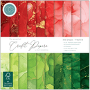 Ink Drops Various Colourways 6 x 6 by Craft Consortium - Craftywaftyshop