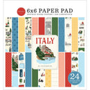Italy 6" x 6" Paper Pad Cardstock by Carta Bella - Craftywaftyshop