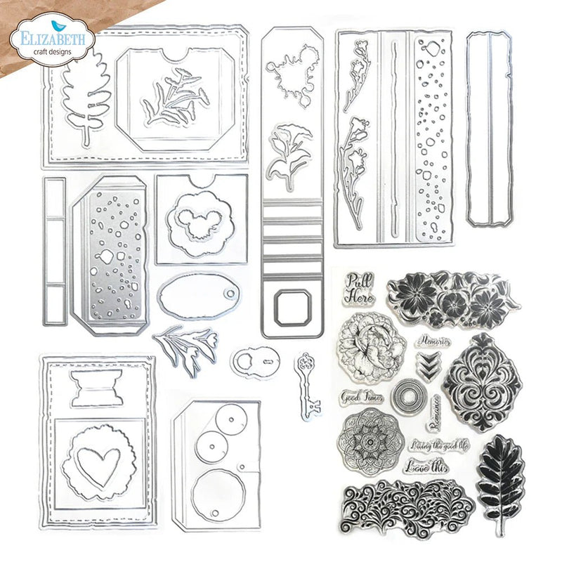 Journal Romance Special Kit by Elizabeth Craft Designs - Craftywaftyshop