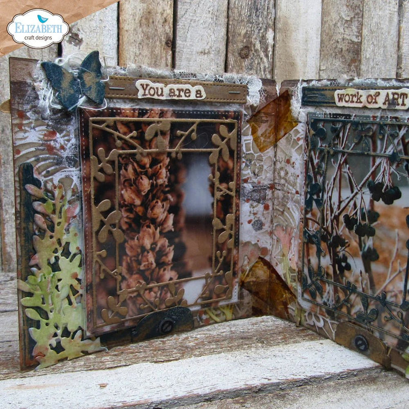Journal Sleeves Fillers 2 Die Set by Elizabeth Craft Designs - Craftywaftyshop