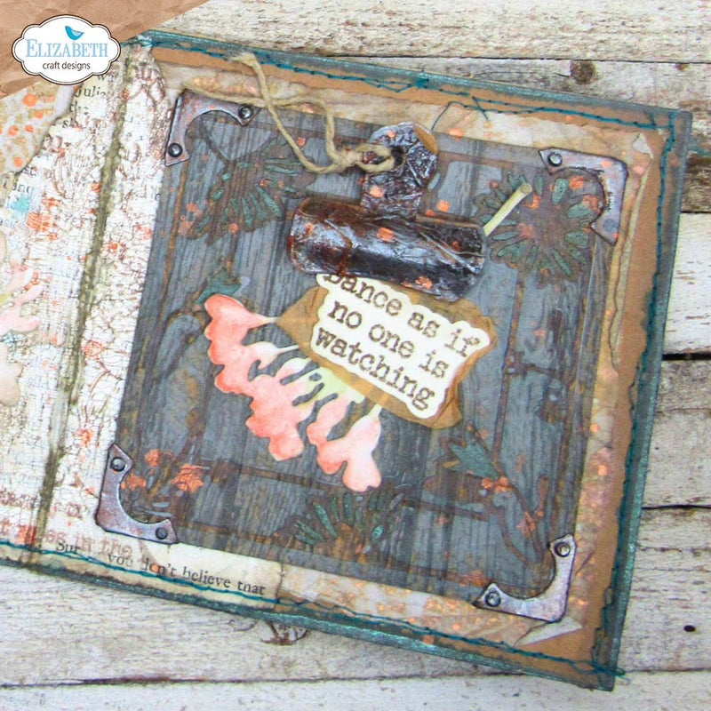 Journal Sleeves Fillers 2 Die Set by Elizabeth Craft Designs - Craftywaftyshop