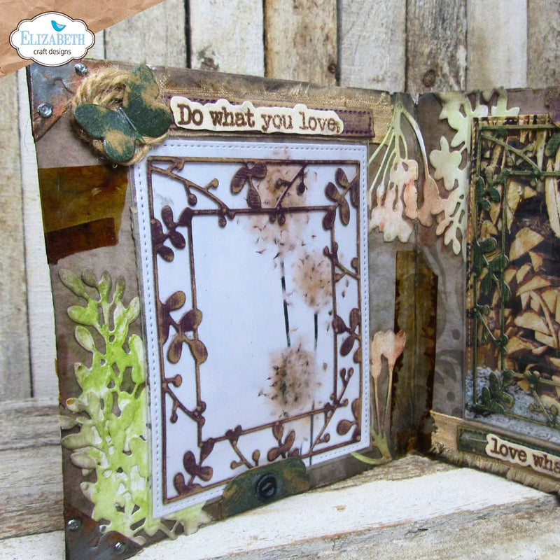 Journal Sleeves Fillers 2 Die Set by Elizabeth Craft Designs - Craftywaftyshop