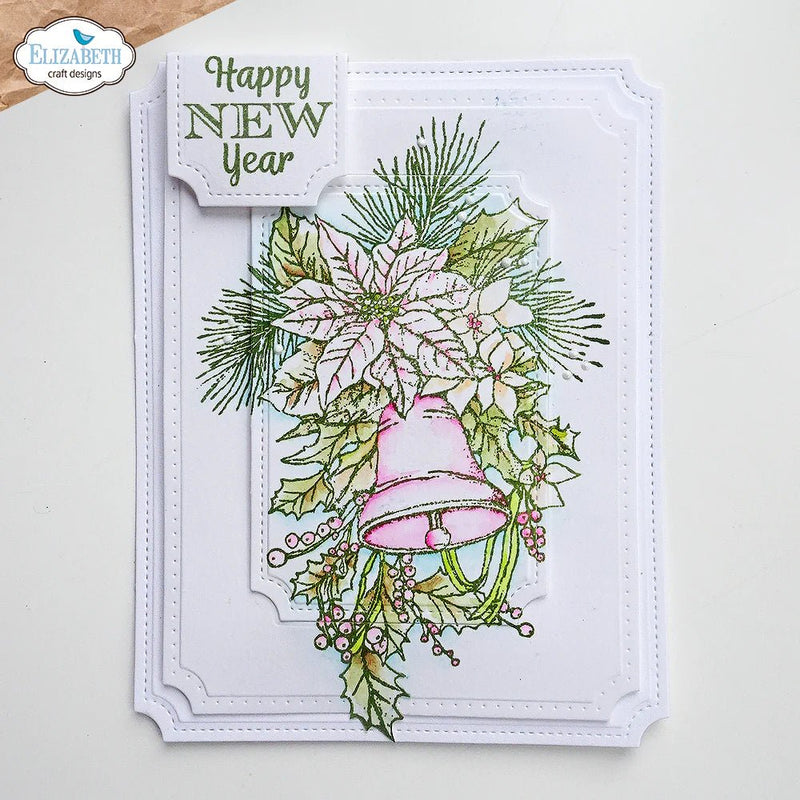 Joyous Christmas Stamp Set by Elizabeth Craft Designs - Craftywaftyshop